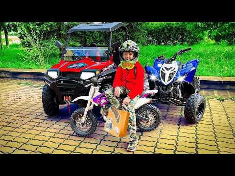Den y sus Motos favoritas para Niños! | Aventuras en Moto para niños! | Vamos DenLion