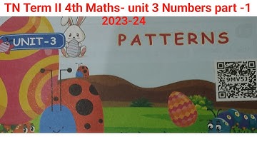 TN Term 2 4th maths unit 3 Numbers part-1 Video #4th #math #students #tneducation #samacheerkalvi