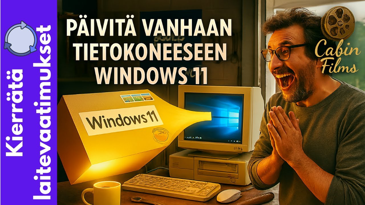 Windows 11 asennus kiertäen laitevaatimukset