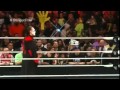 wwe raw 23 3 2015 Full Show Stephanie Mcmahon Tries to Slap Sting & attacks Him With a Sledge Hammer