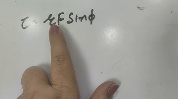 Expression of torque in polar co-ordinate