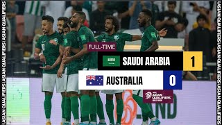 #AsianQualifiers - Group B | Saudi Arabia 1 - 0 Australia.
