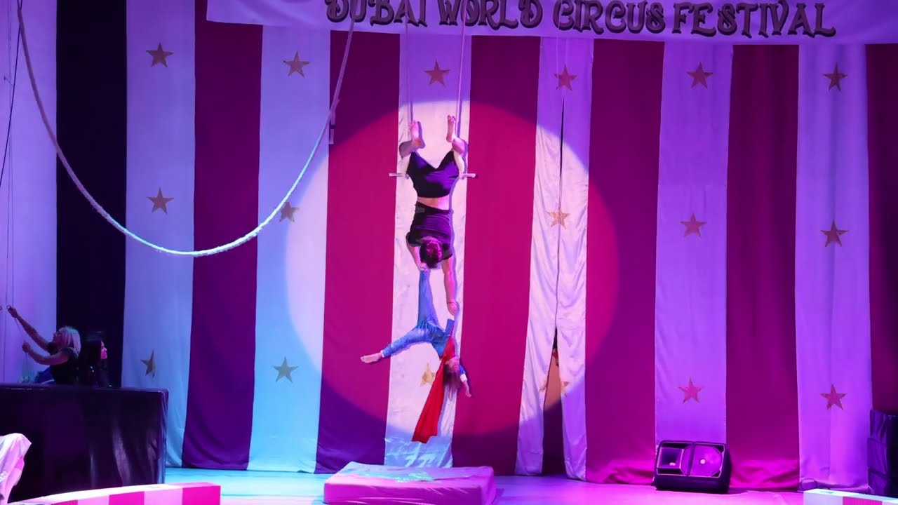 Dubai World Circus Festival 2025 - Erin & Koray (Erin's dad)