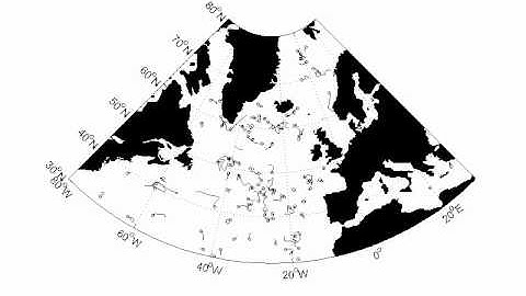 Argo float animation - North Atlantic