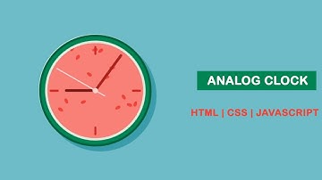 Watermelon Analog Clock Using Html, Css & Javascript - Pure Css Clock Tutorial