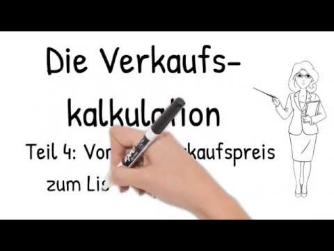 Die Verkaufskalkulation Teil 4: Vom Zielverkaufspreis zum ...