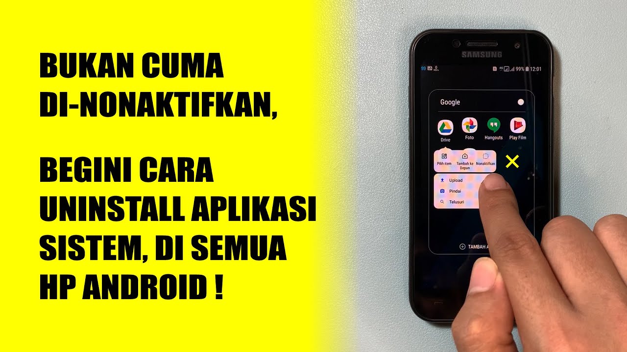 [Tanpa Root] Cara Uninstall / Hapus Aplikasi Sistem di Semua HP Android ...