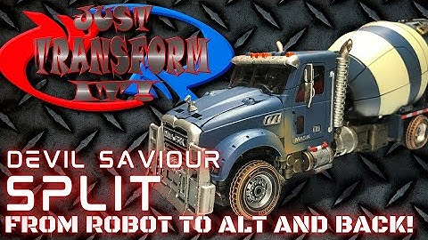 JUST TRANSFORM IT!: Devil Saviour Split (ROTF Mixmaster)