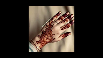 2025 Mendhi Designe Fashion Trandy Look 