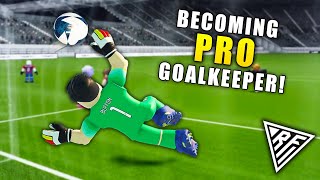 : BECOMING PRO GOALKEEPER in Real Futbol 24! | Day 2