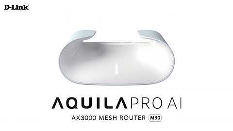 D-Link Aquila Pro AI AX3000 Wi-Fi 6 Smart Mesh Router M30