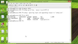 Tutorial: How to map the GFFS into your Linux file system using FUSE.