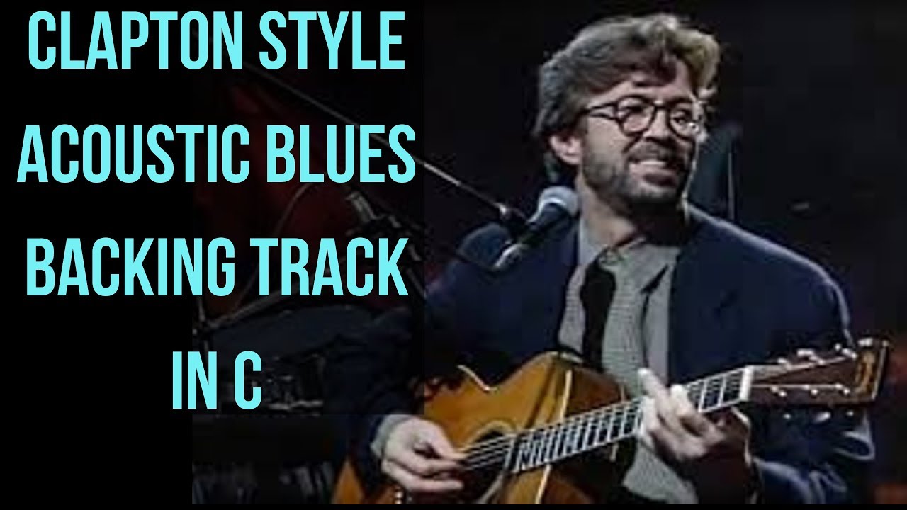 eric clapton style backing track