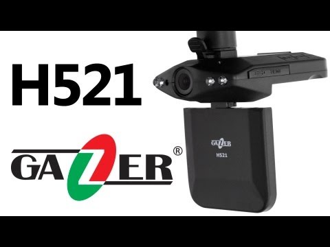 Gazer H521 — видеорегистратор — видео обзор 130.com.ua