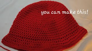 'How to Crochet a Stylish Bucket Hat: StepbyStep Tutorial' Easy