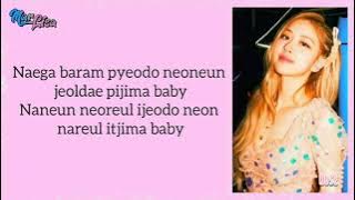 Rosè (BLACKPINK) - Let It Be, You and I, Only Look At Me | Easy Lyrics