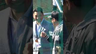 前井口監督とサブロー監督!!