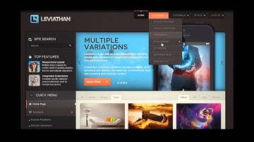 RocketTheme Template Leviathan - Szablon Joomla