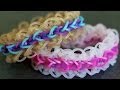 Rainbow Loom™  Layered Ruffles Bracelet Tutorial