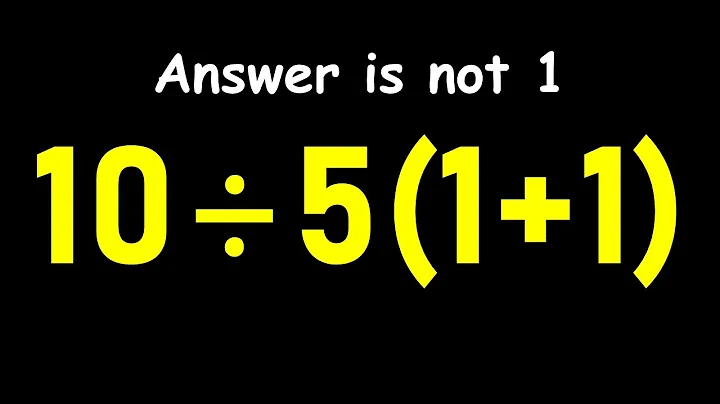 Most People Get This Simple Math Question Wrong!