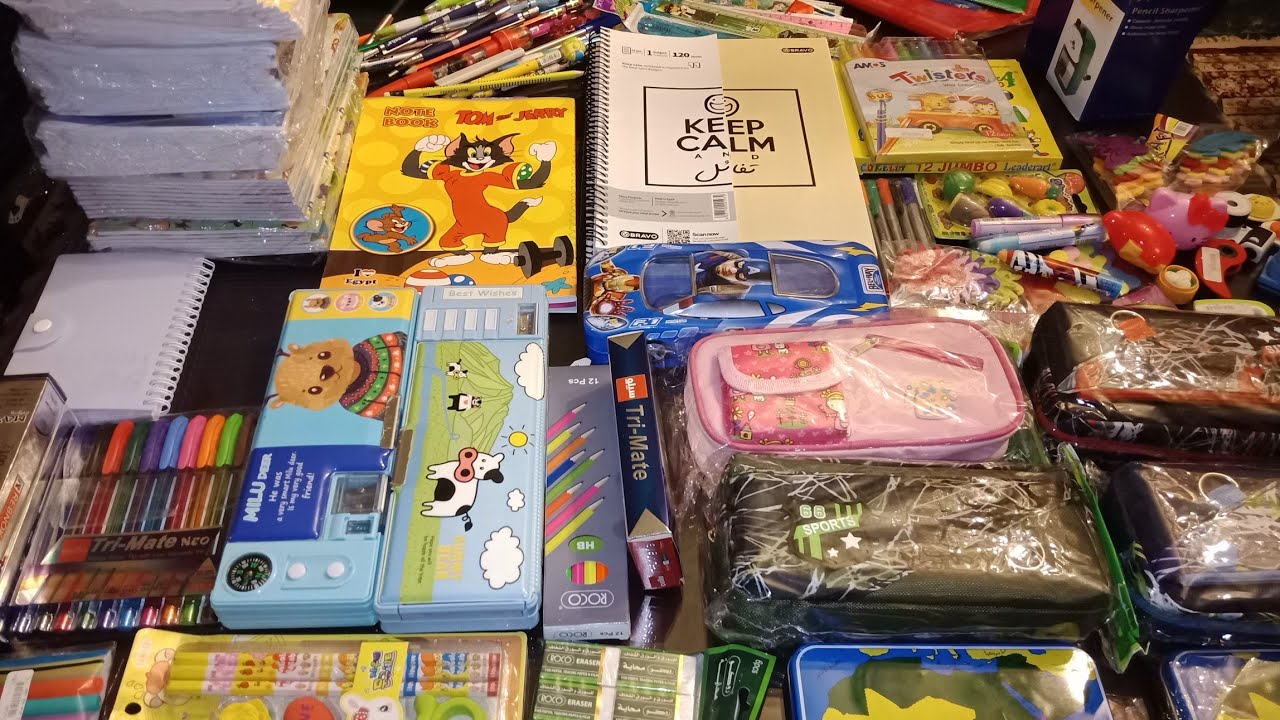 احدث الادوات المدرسيه 2019//ولااررررررروع