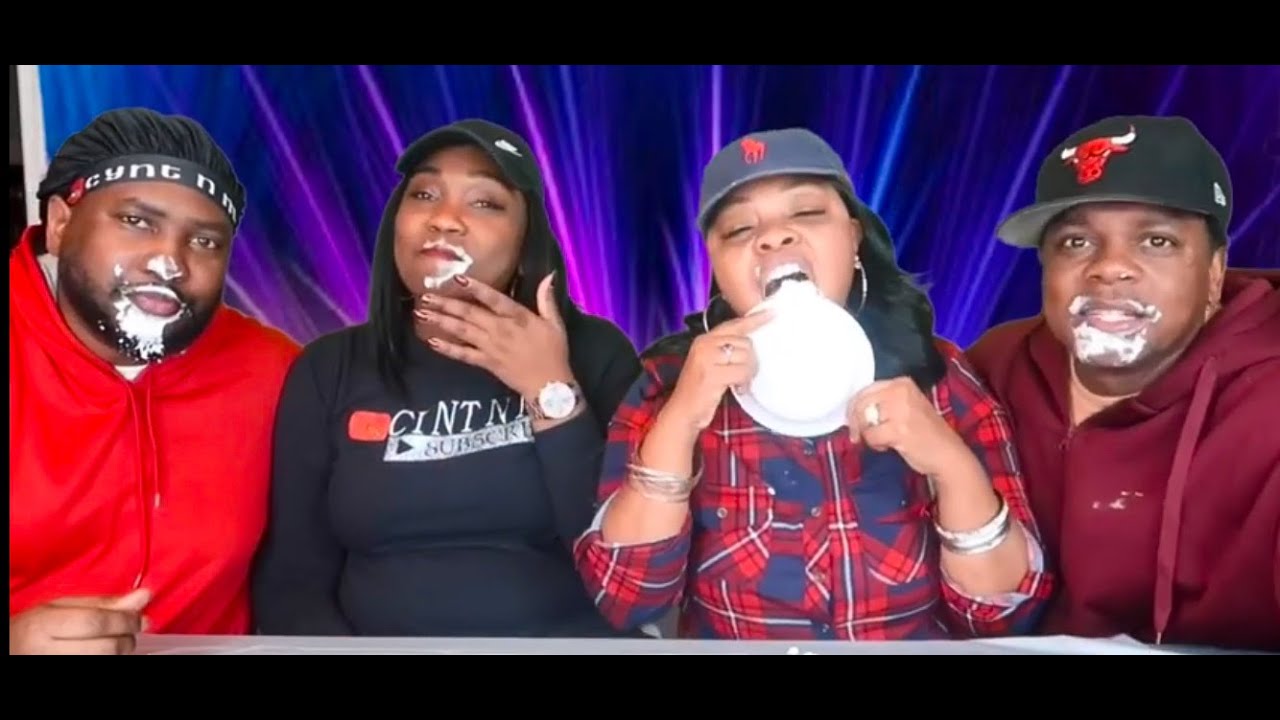 Whip Cream Challenge! vs. Cynt and Mo (They Checked On Us After LLIPS)