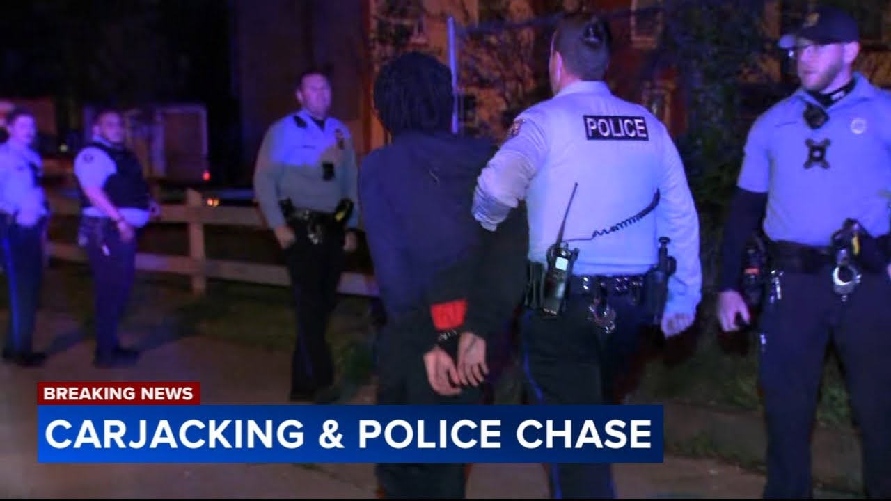 2 arrested after carjacking leads to police chase in Philadelphia; 1 ...