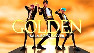 Golden (Saja Boys Version) | KPop Hunters Animation |【Male Cover】