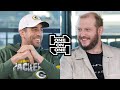 Aaron Rodgers and Bon Iver's Justin Vernon Have an Epic Conversation | One-on-One | GQ Sports