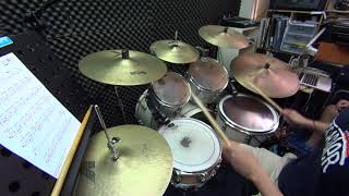 Video thumbnail of "晴天雨天－TBM (詩歌系列 148)（Drum Cover by Dicky -Student of Modus Chan）"