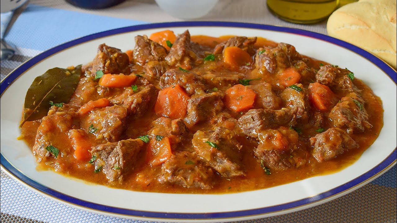 ESTOFADO DE TERNERA , un recetón sencillo, económico y DELICIOSO