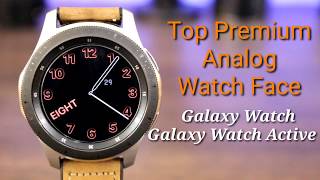 Top Galaxy Watch/Galaxy Watch Active 2 Premium Unique Analog Watch Face screenshot 5