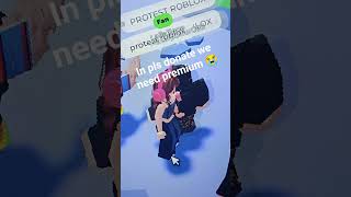 we gonna protest roblox again #roblox #robloxprotest #plsdonate #robloxshorts #usa#sad