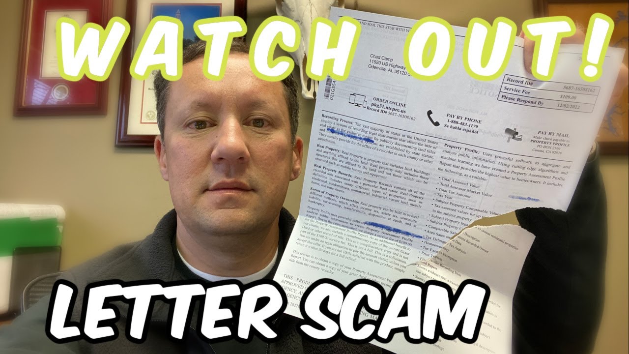 Watch Out for Real Estate Scams for Copy of Deed and Assessments
