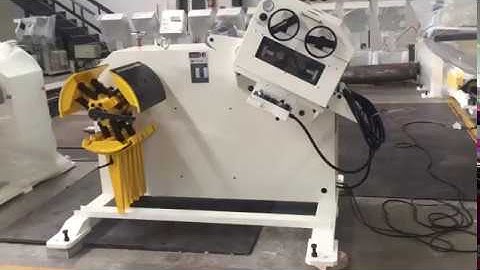 Coil Handling Equipment  ▏Precision Decoiler Straightener 2 in 1 Machine GL-300