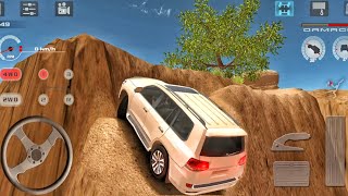 Offroad Drive Desert Gameplay - Toyota Land Cruiser Mountain 4×4 Offroad Driving - Android Gameplay screenshot 2