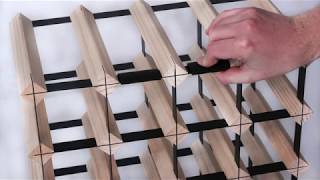 How to assemble: Mensolas Wine Rack