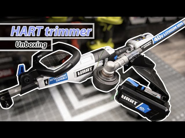 hart 40v trimmer