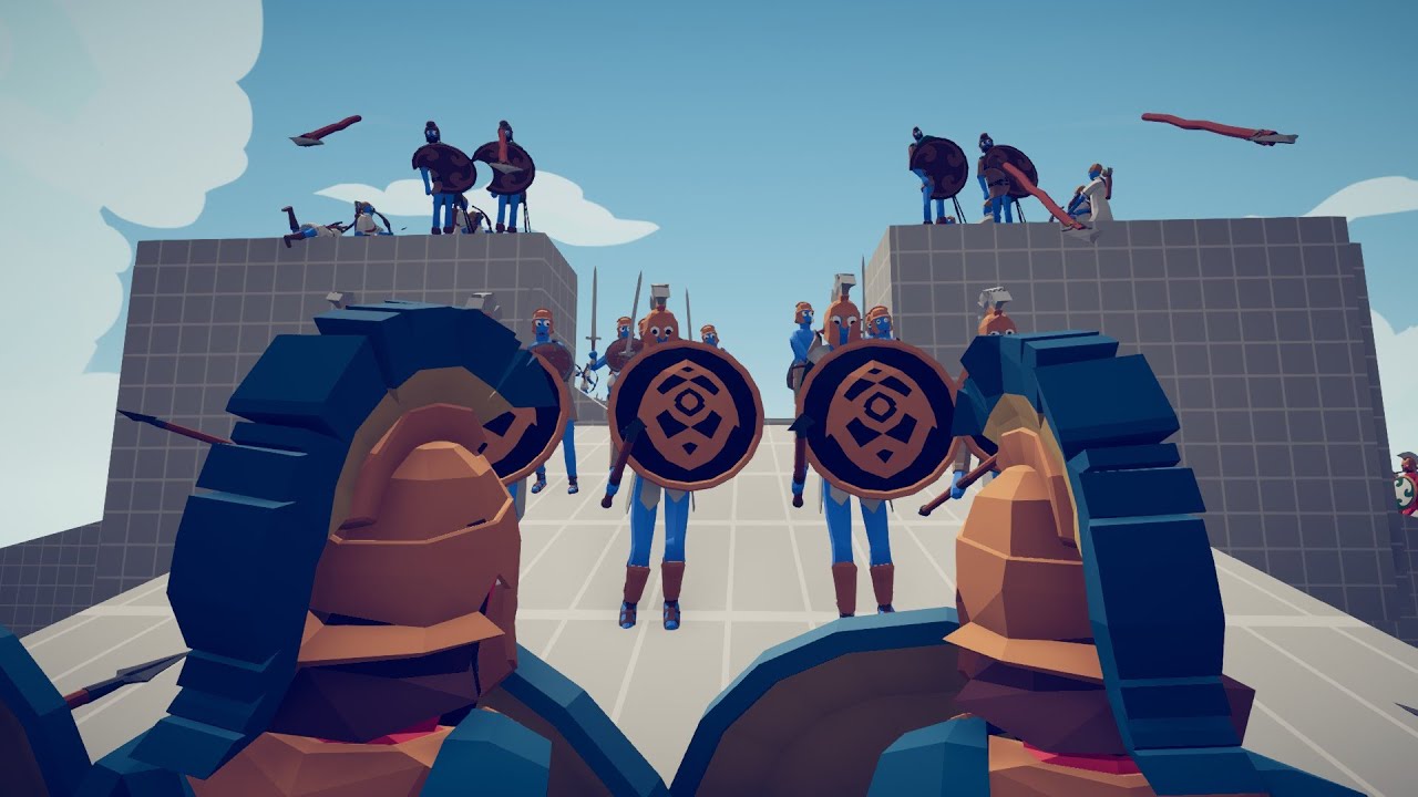 Athens vs Corinth in Totally Accurate Battle Simulator