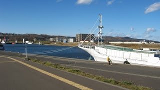 北見駅前から網走道の駅 20141103