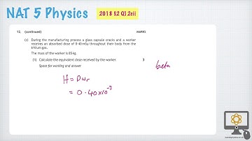 2018 National 5 Physics §2 Q12cii
