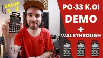 PO-33 K.O! Beginner Beat Walkthrough (Detailed)