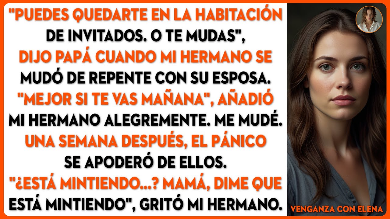 En la cena familiar, mis padres dijeron: 