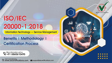 ISO /IEC 20000-1:2018 Certification - Information Technology  —  Service Management
