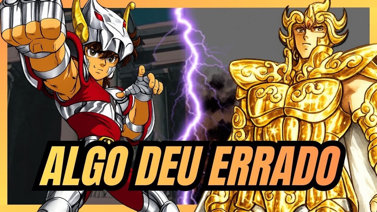Seiya vs Aiolia: As Diferenças BRUTAIS Entre o Mangá e o Anime | Saint Seiya