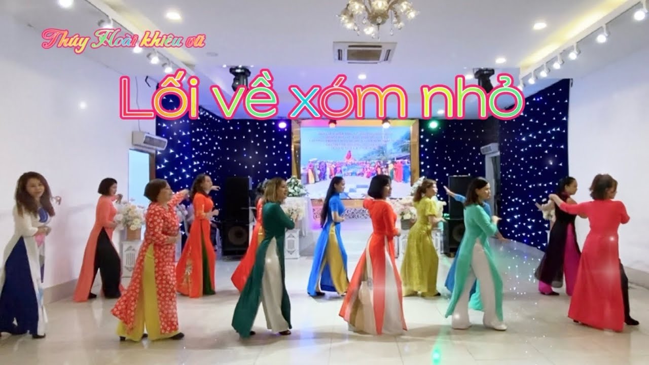 Lối về xóm nhỏ chacha SOLO #thuyhoaikhieuvu #ngocthuykhieuvu #hoaidang #hoàiđặng