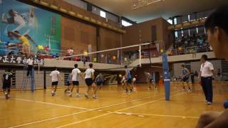 成大男排VS中興大學片段40在2016正興城灣盃1050514