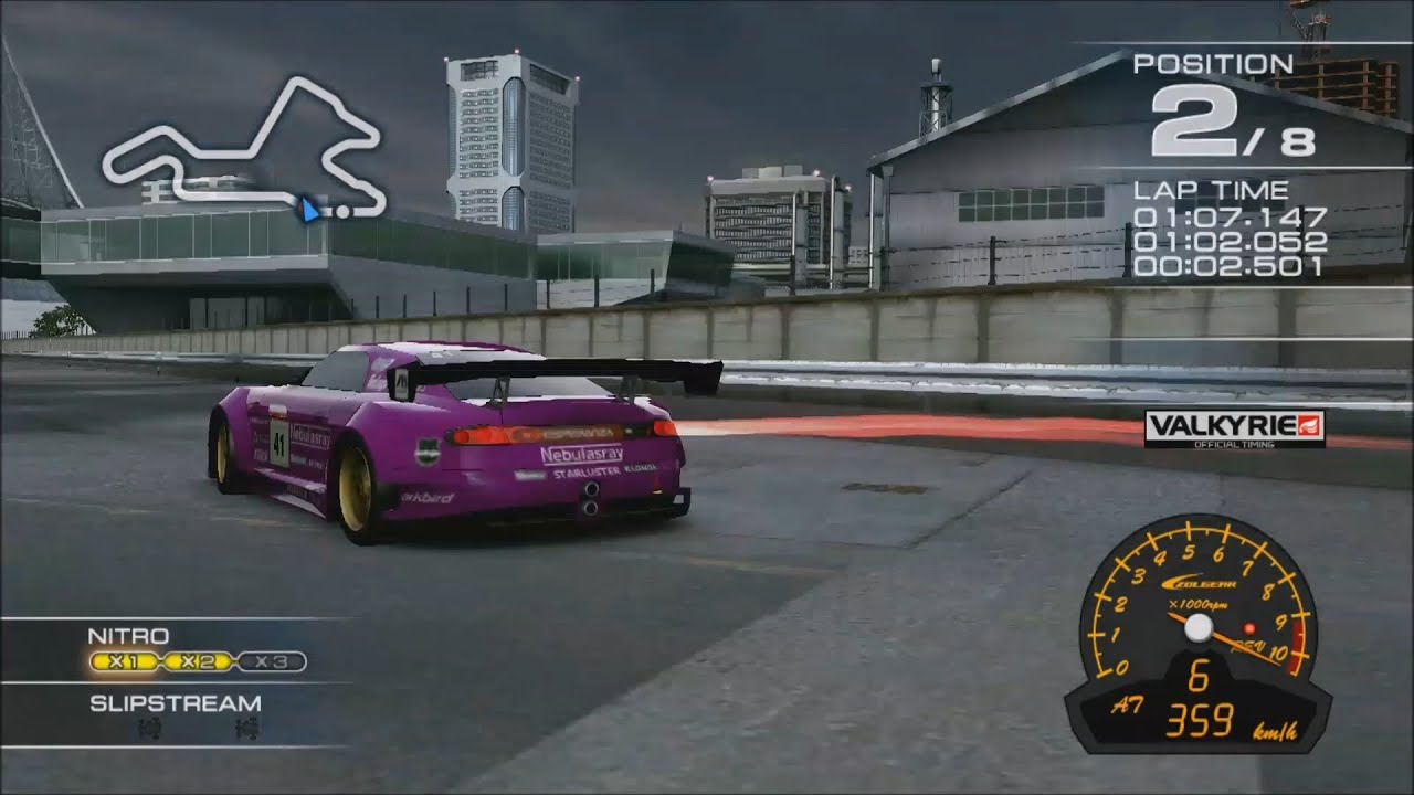 Ridge Racer 7 Extreme Battle Radars 28 with Jujak [Driver's view] - YouTube