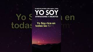 YO SOY | AFIRMACIONES POSITIVAS #shorts