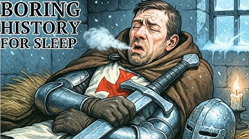 How Did Crusaders Sleep in a Medieval Castle During the Coldest Nights | 2 Hours of Relaxing History